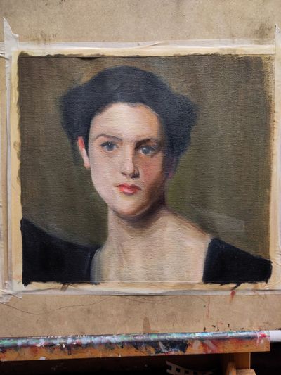 Oil portrait