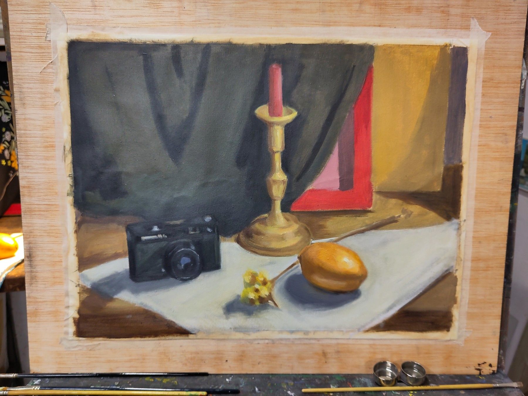 Camera and lemon