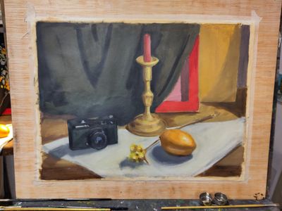 Camera and lemon