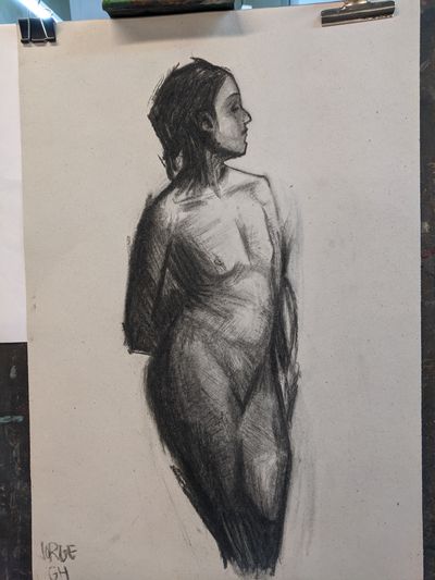 Charcoal figure 2