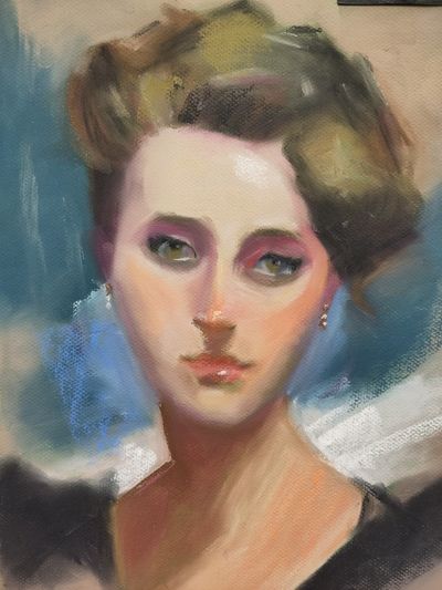 Pastel portrait