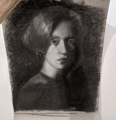 Charcoal portrait 3